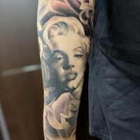 薔薇　バラ　マリリンモンロー